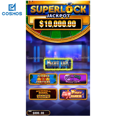 Skill Game Customized Slot Machine Board Super Lock 5-1 ISO