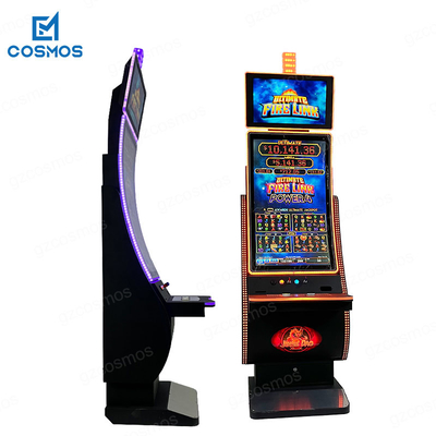 43 Inch Curved Screen Slot Game Machine Cabinet Coin Pusher