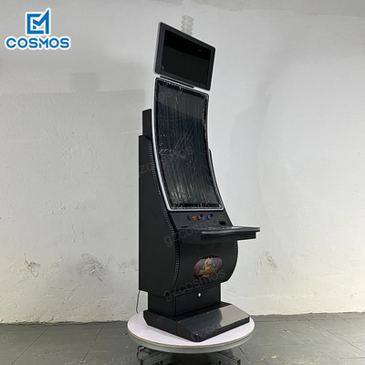 110V 43 Inch Curved Screen Electronic Video Slot Game Machine Chassis Black Color