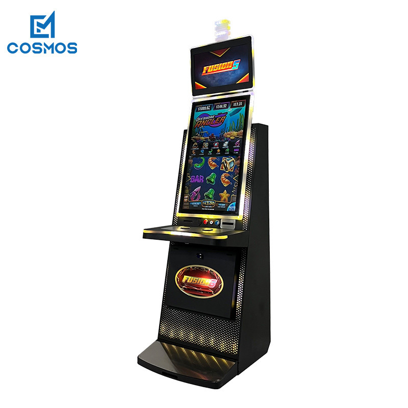 220V Skill  Pcb Vertical Slot Game Machine 32 Inch+23.6 Inch