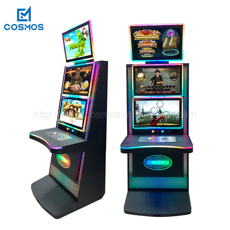 23.6 Inch * 3 Touch Monitor Slot Game Machine Coin Pusher
